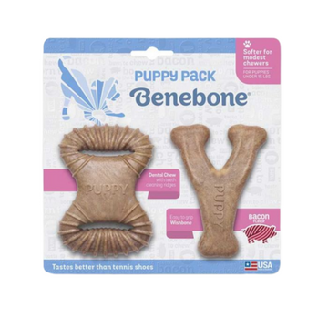 Benebone Puppy 2-pack Tocino