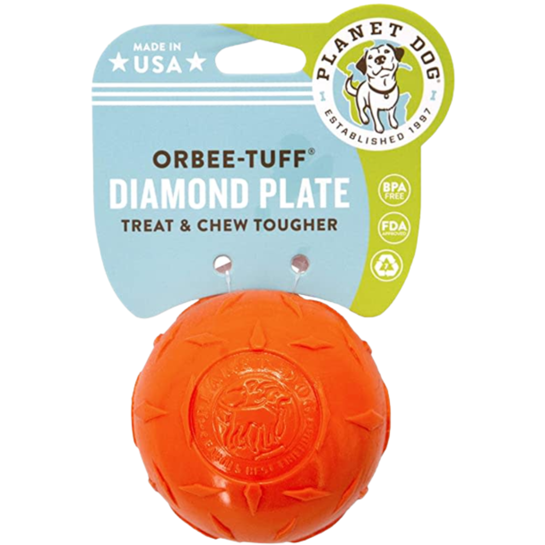 Orbee Tuff Diamond Plate Ball